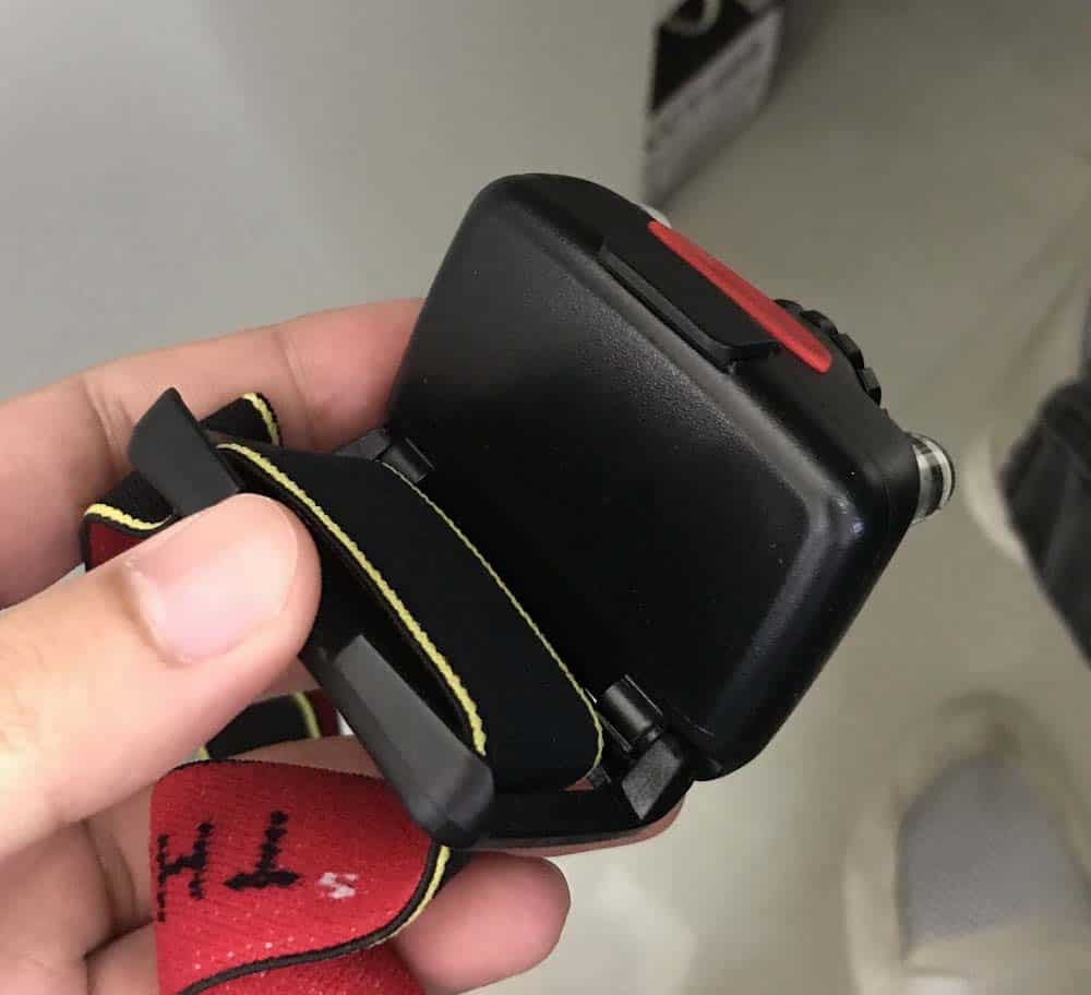 rh4 450 lumensrechargeable lightweight running led headlamp