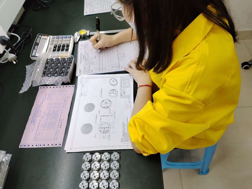 raw material inspection