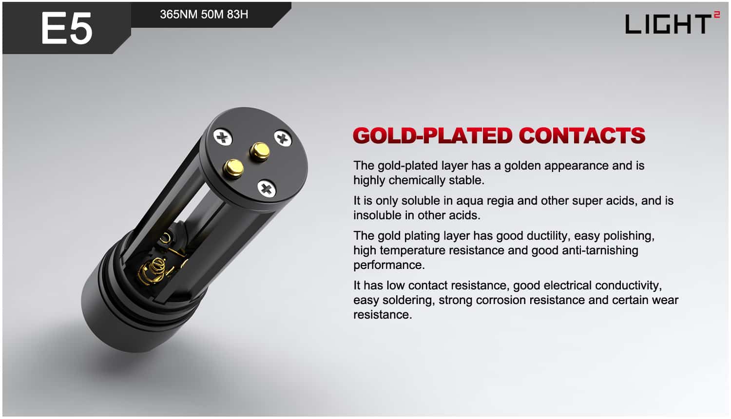 e5 365nm uv focusable led torch