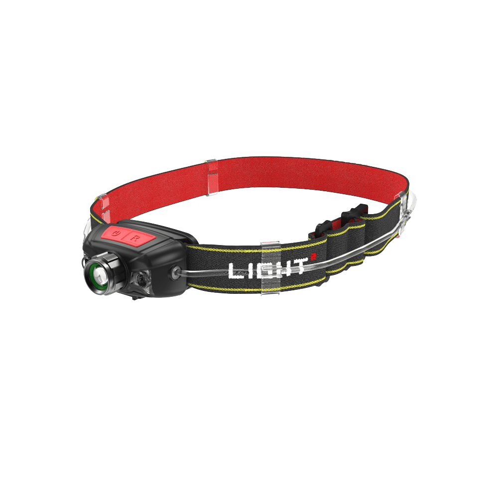 rh6 lightweight portable headlamp with be seen light tube
