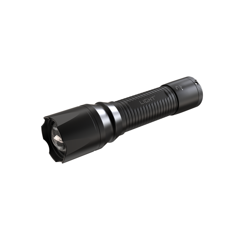 sa252 1200lm daily use zoom power banck function flashlight
