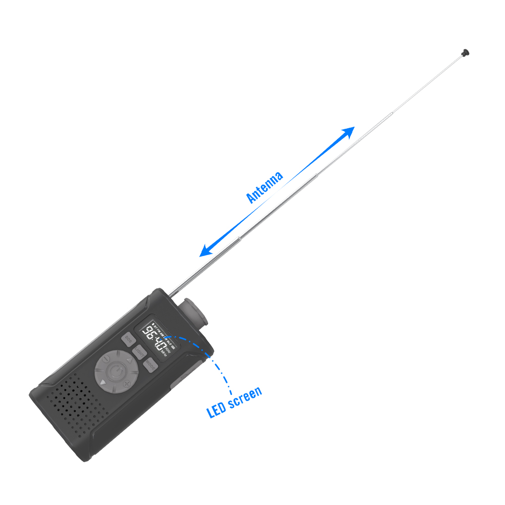 sa323 800lm emergency power generation radio flashlight with power bank function sa323 800lm emergency power generation radio flashlight with power bank function
