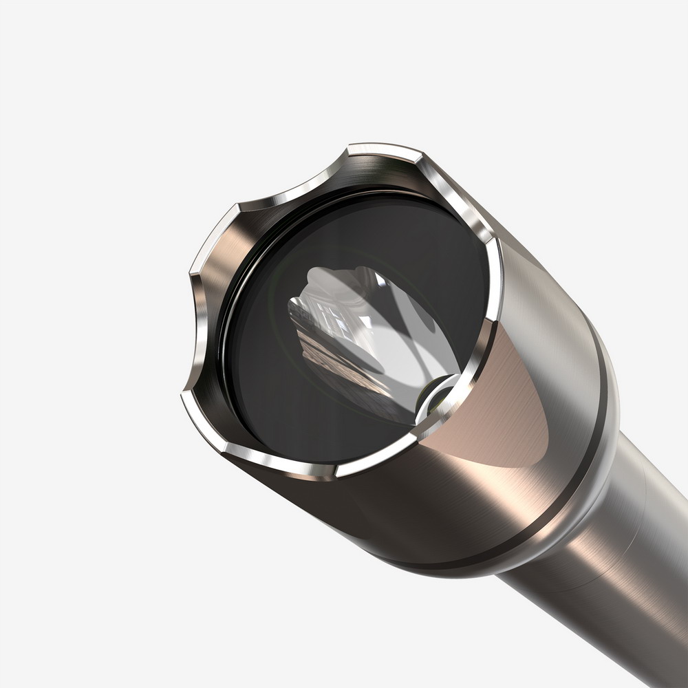 Light Squared A11 Stainless Steel Flashlight